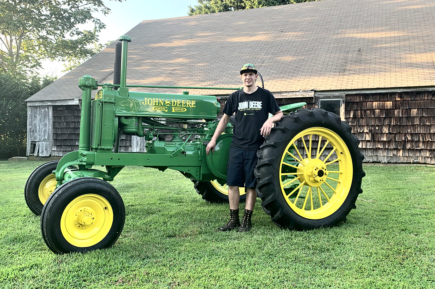 – Punxsutawney Man's 1941 John Deere H Takes First  Place in ALF Tractor Show