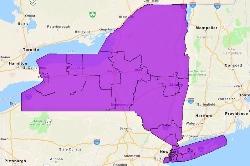 Redrawing New York’s congressional district maps