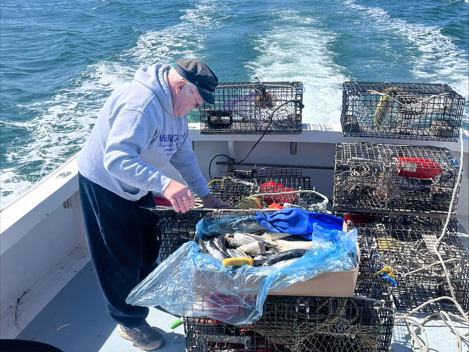 On the Water: The Lobster Traps Are In
