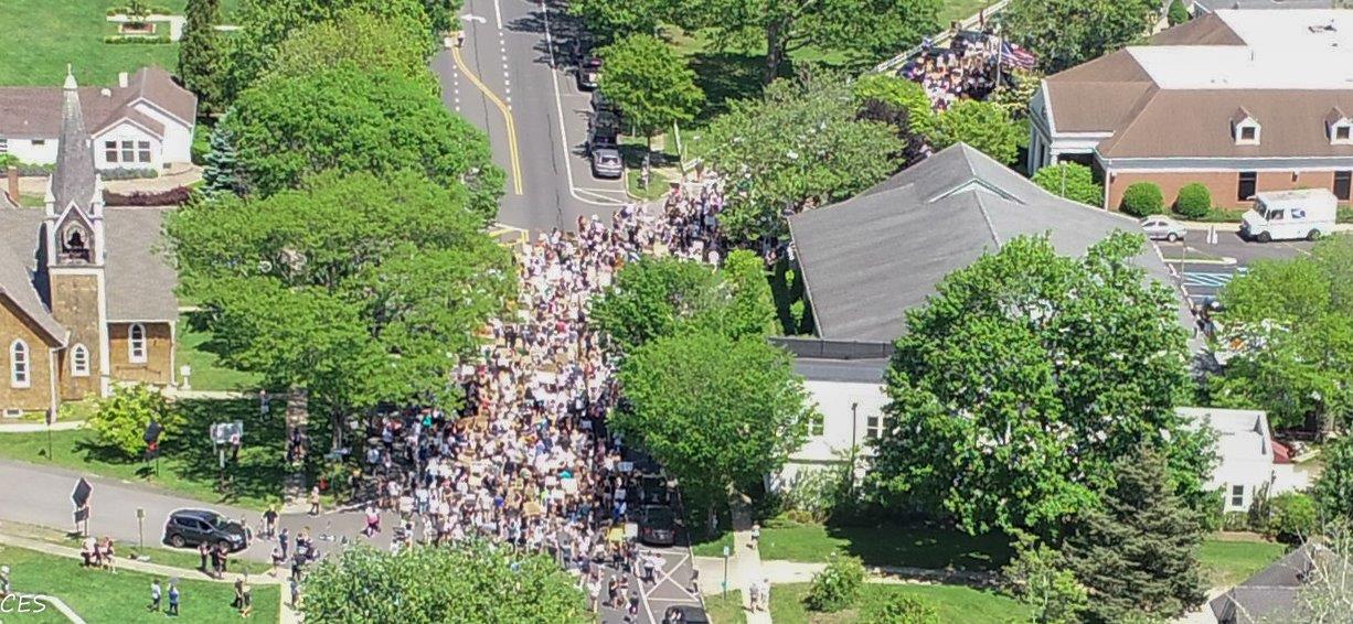 Black Lives Rally in East Hampton Sunday Was Thousands Strong The