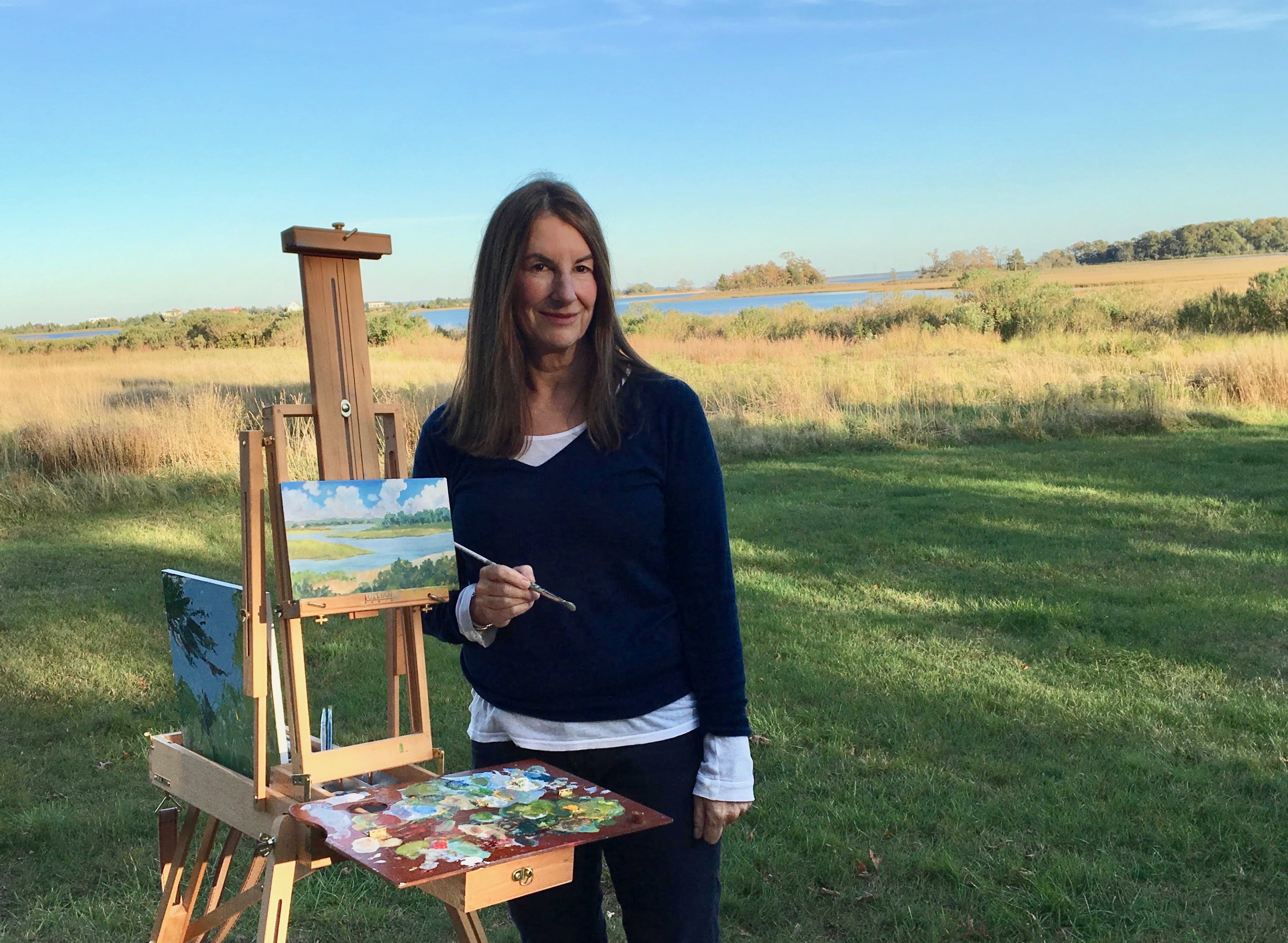 DIY Plein Air Painting Easel For Watercolor or Gouache