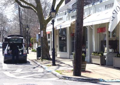 A daytime incident in which a car struck the curb on Main Street in Sag Harbor on Monday resulted in the drug and alcohol arrest of Yancy Victoria Butler, an actress who has publicly struggled with addition.