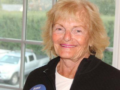 Rona Klopman, a member of the East Hampton Democratic Committee, is seeking its leadership post. Rona Klopman, a member of the East Hampton Democratic Committee, is seeking its leadership post.