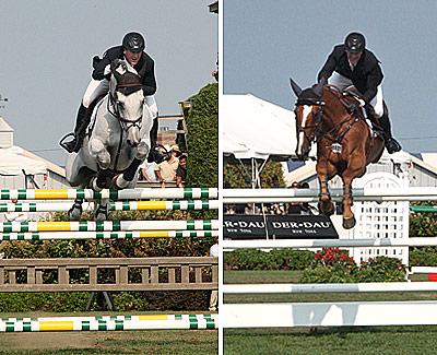 No matter the horse, McLain Ward was a winner of the Classic’s major money classes, including, on Pjotter van de Zonnehoeve, at right, the $30,000 Nicolock Open Jumper Challenge on Saturday, and, at the left, on Antares F, the $250,000 FTI Grand Prix on Sunday. No matter the horse, McLain Ward was a winner of the Classic’s major money classes, including, on Pjotter van de Zonnehoeve, at right, the $30,000 Nicolock Open Jumper Challenge on Saturday, and, at the left, on Antares F, the $250,000 FTI Grand Prix on Sunday.