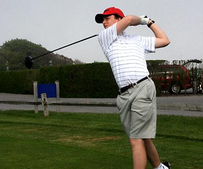 Ian Lynch, this fall’s number-one, assured his coach on Saturday that things would be okay. Ian Lynch, this fall’s number-one, assured his coach on Saturday that things would be okay.