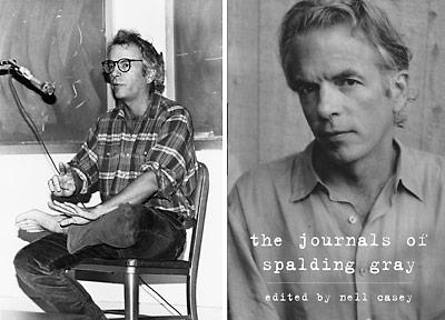 Spalding Gray teaching a storytelling workshop.