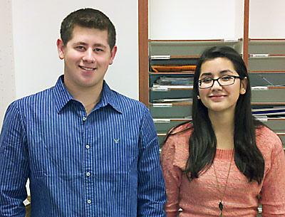 Come June 23, Cameron Yusko and Tania Uruchima will represent East Hampton High School’s graduating class of 2012 as valedictorian and salutatorian, respectively.