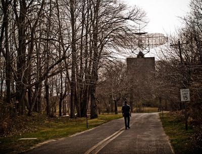 Many of the scenes in “Montauk Chronicles,” a film about mind control and alien experiments having its premiere at Gurney’s Inn tomorrow, were filmed at the Camp Hero base, where the action supposedly took place in the 1970s.