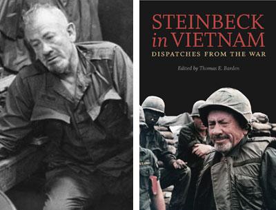 John Steinbeck, left, at An Khe, South Vietnam, December 1966. John Steinbeck, left, at An Khe, South Vietnam, December 1966.
