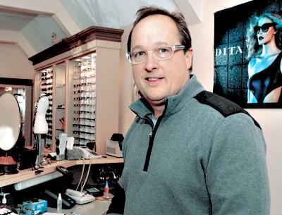 Mark Roeloffs of Roeloffs East Hampton Optical is the third generation in the family business. Mark Roeloffs of Roeloffs East Hampton Optical is the third generation in the family business.