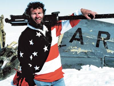 In 1992, Lou Sapienza was the expedition photographer on a mission to recover the P-38 fighter plane Glacier Girl, which went down during World War II, from deep in the ice of Greenland.