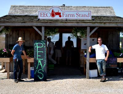Kristopher Bell and Jack Castoro have joined the staff of the Food Pantry Farm, becoming an integral part of its new undertaking, a charitable farm stand on Long Lane in East Hampton.