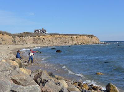 Rumors that the fall striped bass run is over are greatly exaggerated. Surfcasters continued to catch fish up to 20 pounds during the past week. Rumors that the fall striped bass run is over are greatly exaggerated. Surfcasters continued to catch fish up to 20 pounds during the past week.