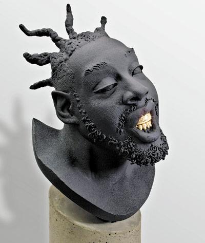 Jeff Muhs’s spiritually charged portrait bust of Ol’ Dirty Bastard