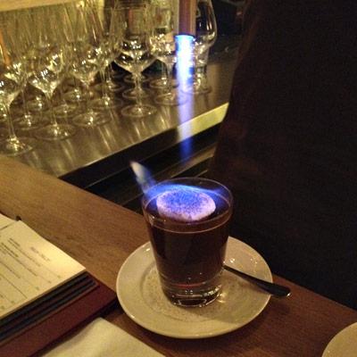 A soul-warming cocktail at Nick & Toni’s A soul-warming cocktail at Nick & Toni’s