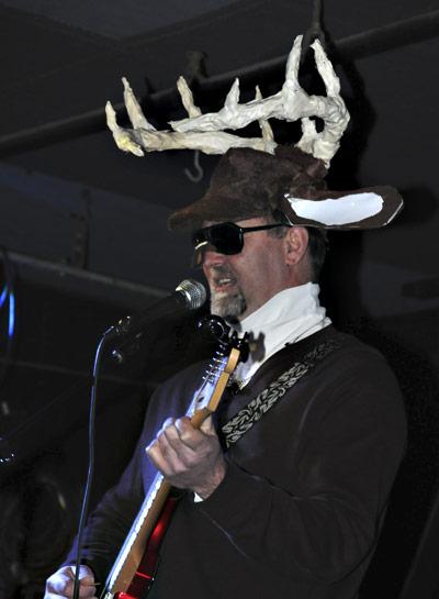 Billy Buckhorn, a k a East Hampton Town Councilman Peter Van Scoyoc, was crowned Mr. Amagansett last Thursday at the Stephen Talkhouse. Billy Buckhorn, a k a East Hampton Town Councilman Peter Van Scoyoc, was crowned Mr. Amagansett last Thursday at the Stephen Talkhouse.