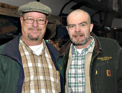 Joe Bloecker, the president of the Montauk Friends of Erin, and Shane Heneghan, a Friend of Erin, at a dinner to raise money for the St. Patrick’s Day fun on Saturday at the Point Bar and Grill. Joe Bloecker, the president of the Montauk Friends of Erin, and Shane Heneghan, a Friend of Erin, at a dinner to raise money for the St. Patrick’s Day fun on Saturday at the Point Bar and Grill.