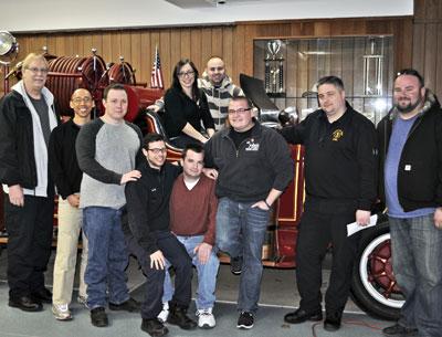 Ten of the 11 advanced life support providers hired by the Amagansett Fire District for a new partially paid ambulance service were at a meeting Tuesday. Ten of the 11 advanced life support providers hired by the Amagansett Fire District for a new partially paid ambulance service were at a meeting Tuesday.