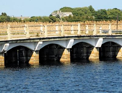 Sagaponack Village officials may try to force Southampton Town to sell the village the Bridge Lane span across Sagg Pond through eminent domain. Sagaponack Village officials may try to force Southampton Town to sell the village the Bridge Lane span across Sagg Pond through eminent domain.