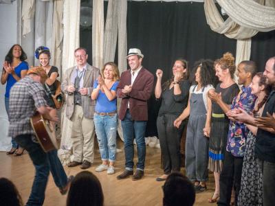 Non Disposable Productions, a new troupe of New York actors, will present "Shakespeare on Wine" at HITFest Non Disposable Productions, a new troupe of New York actors, will present "Shakespeare on Wine" at HITFest