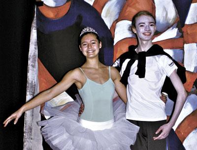 Rose Kelly and Vincenzo James Harty, who have been dancing with Sara Jo Strickland since they were 21/2, will have soloist roles in the Hampton Ballet Theatre School’s “The Nutcracker” this weekend.