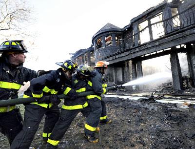 Evidence points to the garbage can as the place where the fire began, but what caused the blaze is still unknown. Evidence points to the garbage can as the place where the fire began, but what caused the blaze is still unknown.