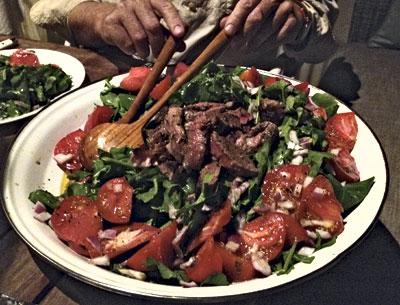 When cooking on an island vacation, choose fresh produce from nearby for vibrantly colored salads and other creations. When cooking on an island vacation, choose fresh produce from nearby for vibrantly colored salads and other creations.