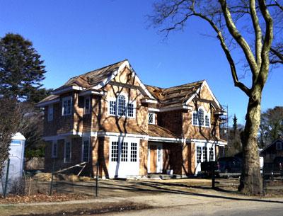 A new house on 42 Mill Hill Lane. A new house on 42 Mill Hill Lane.