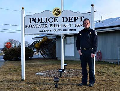 Lt. Christopher M. Hatch, who has been the commander of the Montauk precinct since 2012, will say goodbye to police work later this month. Lt. Christopher M. Hatch, who has been the commander of the Montauk precinct since 2012, will say goodbye to police work later this month.