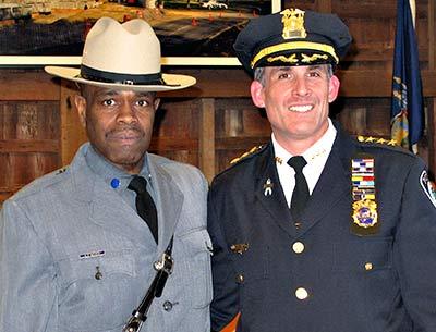 Roland Walker, one of Montauk’s most well-known patrolmen, is one of the few parks police officers to have worked at every single post on Long Island during his career.