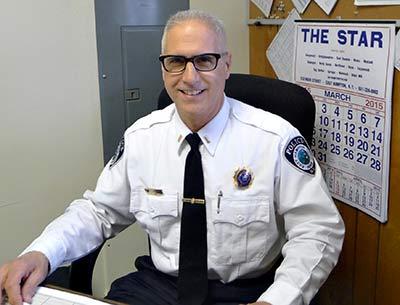 Lieutenant Thomas Grenci Jr. has taken over as the East Hampton Town Police Department’s Montauk Precinct commander. He said he would welcome residents to visit him in his new office. Lieutenant Thomas Grenci Jr. has taken over as the East Hampton Town Police Department’s Montauk Precinct commander. He said he would welcome residents to visit him in his new office.