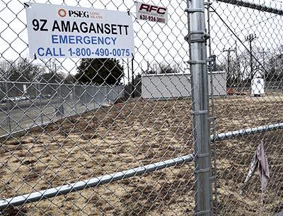 Work can continue at PSEG-Long Island’s Amagansett substation, clearing the way for use of new high-voltage electric transmission lines, after a judge ruled against East Hampton Town’s contention that the utility must follow town zoning regulations. Work can continue at PSEG-Long Island’s Amagansett substation, clearing the way for use of new high-voltage electric transmission lines, after a judge ruled against East Hampton Town’s contention that the utility must follow town zoning regulations.