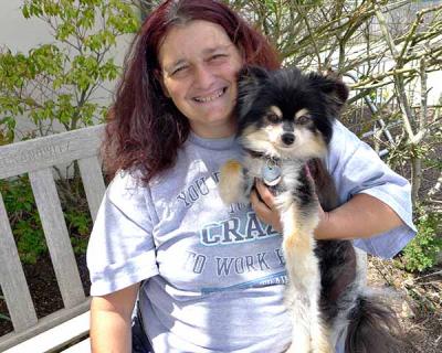 With the help of the entire Montauk community Lulu, a small Pomeranian owned by Lydell and Steve Margraf, was found on Saturday afternoon on Old Montauk Highway. With the help of the entire Montauk community Lulu, a small Pomeranian owned by Lydell and Steve Margraf, was found on Saturday afternoon on Old Montauk Highway.