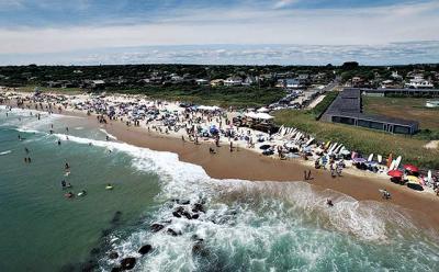 The 17th annual Rell Sunn Surf Contest brought wave riders young and old to Ditch Plain Beach in Montauk on Saturday. The 17th annual Rell Sunn Surf Contest brought wave riders young and old to Ditch Plain Beach in Montauk on Saturday.