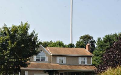 Although the tower exists, having been put up in April, the communications equipment intended to go on it has not yet been installed. Although the tower exists, having been put up in April, the communications equipment intended to go on it has not yet been installed.