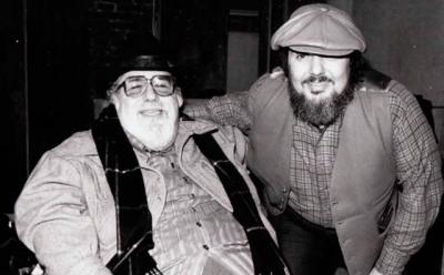 Doc Pomus, left, a celebrated songwriter of the early rock ’n’ roll era, posed with the singer-songwriter Dr. John, with whom he collaborated for almost 20 years. Doc Pomus, left, a celebrated songwriter of the early rock ’n’ roll era, posed with the singer-songwriter Dr. John, with whom he collaborated for almost 20 years.