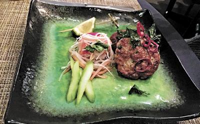 Thai fish cakes are one of Highway restaurant and bar’s outstanding appetizers. Thai fish cakes are one of Highway restaurant and bar’s outstanding appetizers.