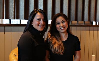 Maritza Guichay, left, and Angela Quintero are the new co-chairwomen of the Latino Advisory Committee.