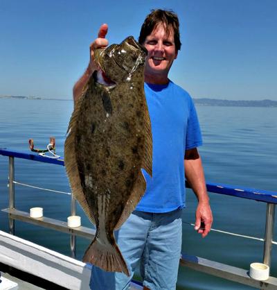 When the wedding he was set to attend in San Francisco was postponed, Tom McDonald of East Hampton booked a seat on a local charter boat out of Fisherman’s Wharf and caught three halibut between 36 and 38 inches long.
