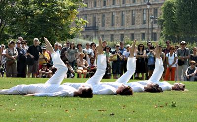 The Trisha Brown Dance Company will perform at the Watermill Center this weekend. The Trisha Brown Dance Company will perform at the Watermill Center this weekend.