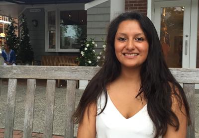 Christin Aucapina has been awarded a fellowship through the prestigious United States Fulbright Student program, through which she will teach English at a university in Brazil for a year.
