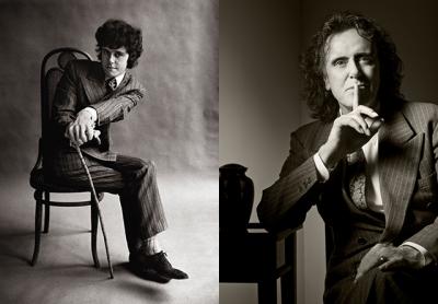 Donovan then, as a young mod in the 1960s, and now Donovan then, as a young mod in the 1960s, and now