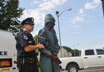 Jarryd J. Cox of Mastic is being held without bail in county jail after allegedly attacking a man with a loaded gun in Montauk. Jarryd J. Cox of Mastic is being held without bail in county jail after allegedly attacking a man with a loaded gun in Montauk.