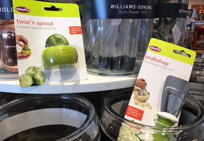 Twist’n Sprout and Stalkchop, while cleverly named, are not necessary for coring Brussels sprouts or prepping cauliflower, tasks that can be easily performed with a utility knife. Twist’n Sprout and Stalkchop, while cleverly named, are not necessary for coring Brussels sprouts or prepping cauliflower, tasks that can be easily performed with a utility knife.