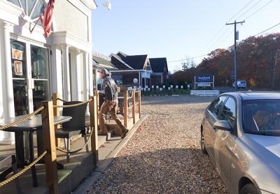 A yearlong moratorium on commercial development in Wainscott, which the town board is expected to approve, would curtail changes along the hamlet’s main drag, Montauk Highway, while a community planning study with recommendations for the future is prepared. A yearlong moratorium on commercial development in Wainscott, which the town board is expected to approve, would curtail changes along the hamlet’s main drag, Montauk Highway, while a community planning study with recommendations for the future is prepared.