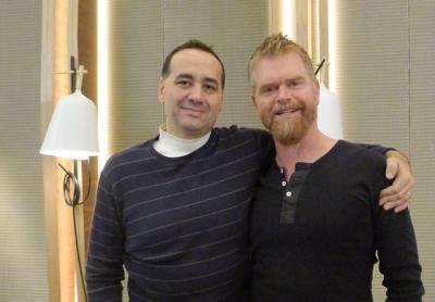 John McCaffrey and Scott Kennedy met up in New York City this month to discuss their recent projects. John McCaffrey and Scott Kennedy met up in New York City this month to discuss their recent projects.