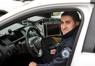 East Hampton Town Police Officer Anthony Bosco helped negotiate a major change in the force’s scheduling and deployment practices, which took effect the morning of New Year’s Day. East Hampton Town Police Officer Anthony Bosco helped negotiate a major change in the force’s scheduling and deployment practices, which took effect the morning of New Year’s Day.