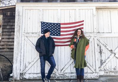 “This new location is like a little world unto itself,” Michael Weisman said of the North Main Street property where he and Nancy Rowan of the Golden Eagle art store will open Studio 144 this spring. “This new location is like a little world unto itself,” Michael Weisman said of the North Main Street property where he and Nancy Rowan of the Golden Eagle art store will open Studio 144 this spring.