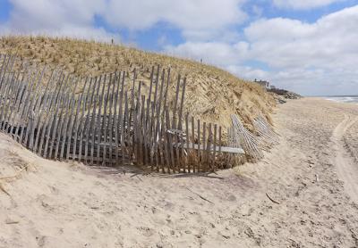 Where the East Hampton Town Trustees’ ownership ends and where Mollie Zweig’s begins has been the subject of litigation since Ms. Zweig began construction of a revetment on her West End Road property in 2013. Where the East Hampton Town Trustees’ ownership ends and where Mollie Zweig’s begins has been the subject of litigation since Ms. Zweig began construction of a revetment on her West End Road property in 2013.