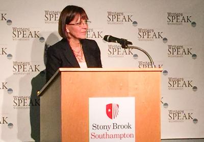 Judith Miller, whose articles for The New York Times corroborated the Bush administration’s incorrect claims about Saddam Hussein’s arsenal of weapons of mass destruction, reflected on that period during a reading at Stony Brook Southampton last week. Judith Miller, whose articles for The New York Times corroborated the Bush administration’s incorrect claims about Saddam Hussein’s arsenal of weapons of mass destruction, reflected on that period during a reading at Stony Brook Southampton last week.